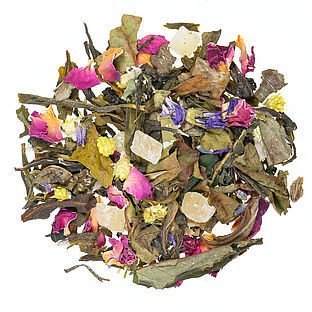 Weisser Tee Cleopatra® Beauty natürlich Tee mit Kräutern und Fruchtstücken, aromatisiert
