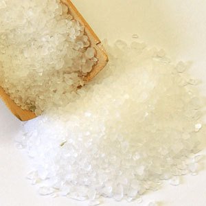Kristall-Natursalz, für die Salzmühle